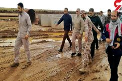 حاج قاسم گفت تا مشکل مردم حل نشود از اینجا تکان نمی خورم و ایستاد