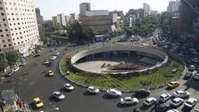 دیوارنگاره جدید میدان ولی‌عصر با عکس پزشکیان