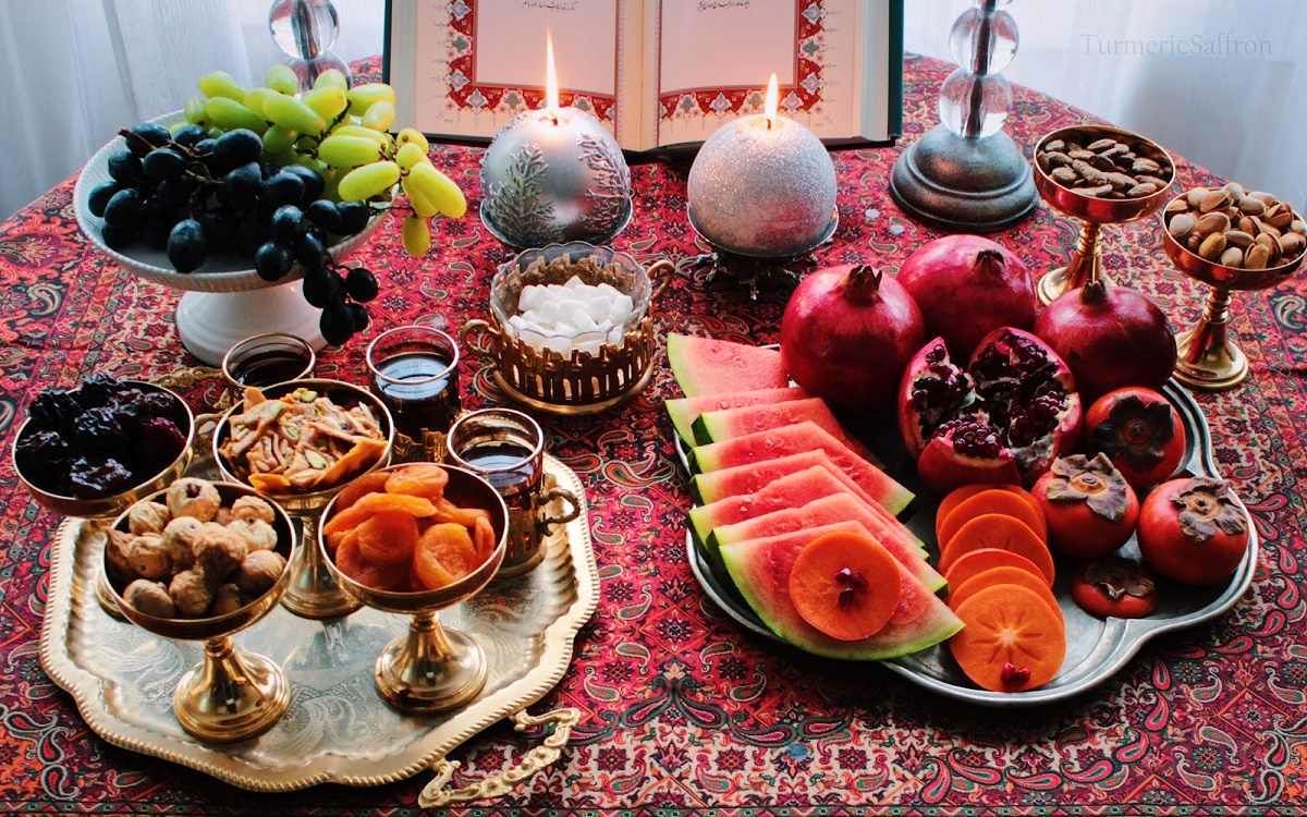 شام شب یلدا در قدیم | غذای شب چله برای تازه عروس