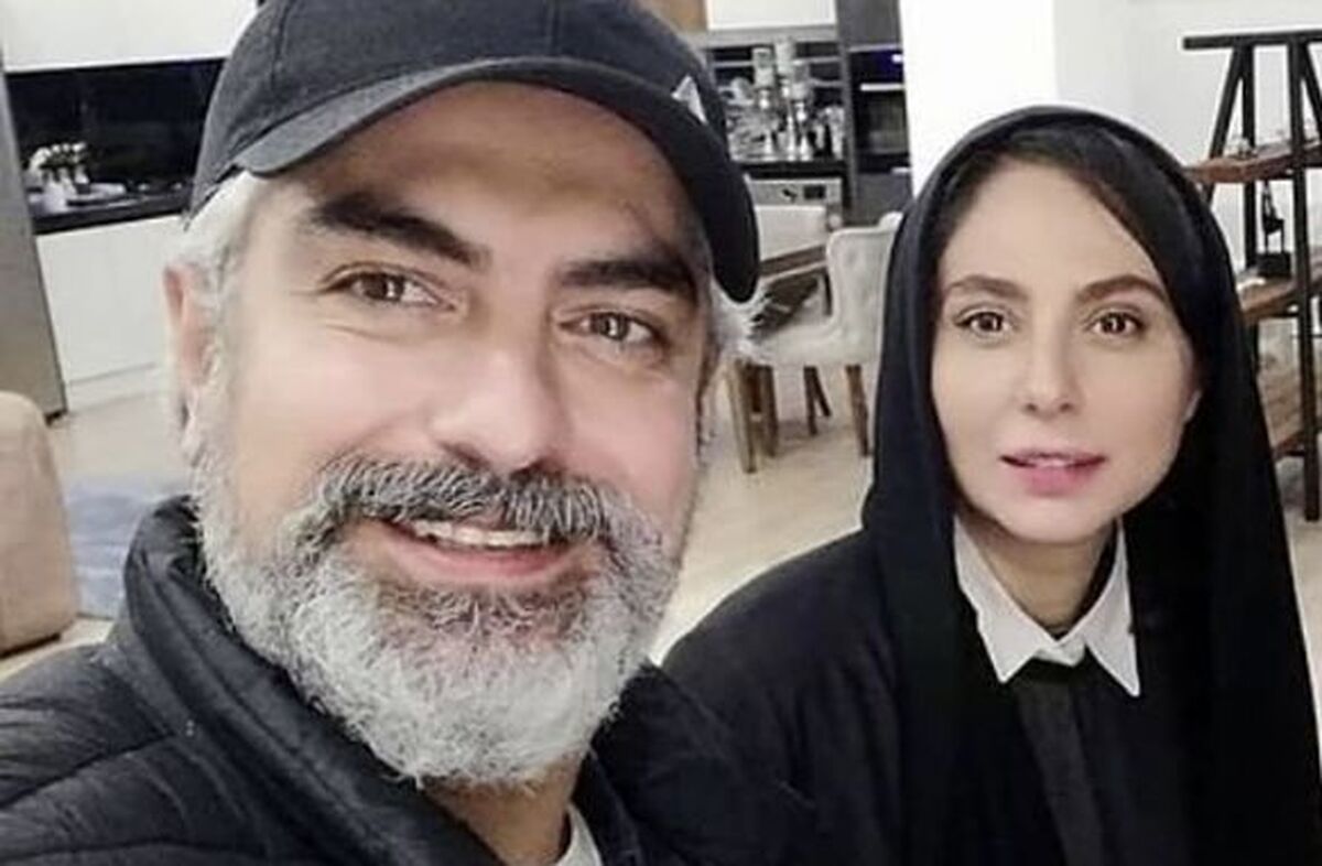 زوج جنجالی بازیگر/ رعنا آزادی ور و همسرش مهدی پاکدل+عکس