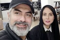 زوج جنجالی بازیگر/ رعنا آزادی ور و همسرش مهدی پاکدل+عکس