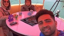 لاکچری بازی ساره بیات و یکتا ناصر وسط آب! +عکس