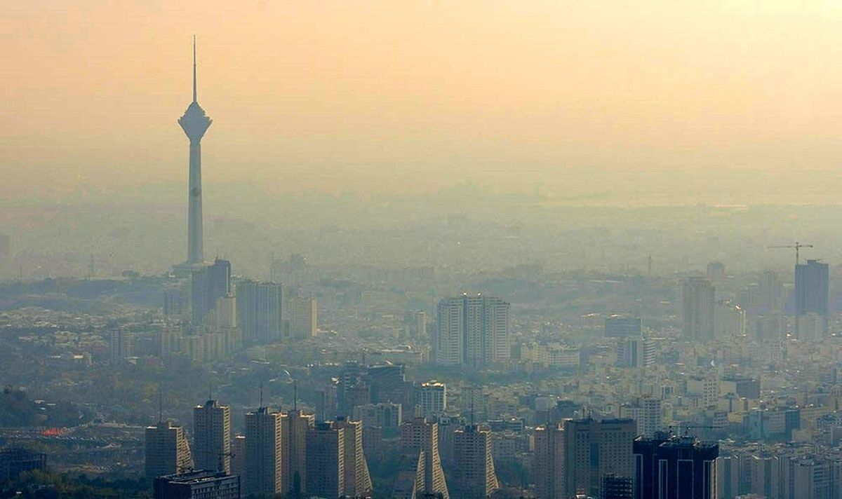 هوای تهران قرمز شد