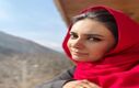 تیپ خاص لیندا کیانی در کاشان + عکس