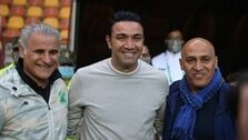 نکونام بیخ گوش مربی سابق استقلال!