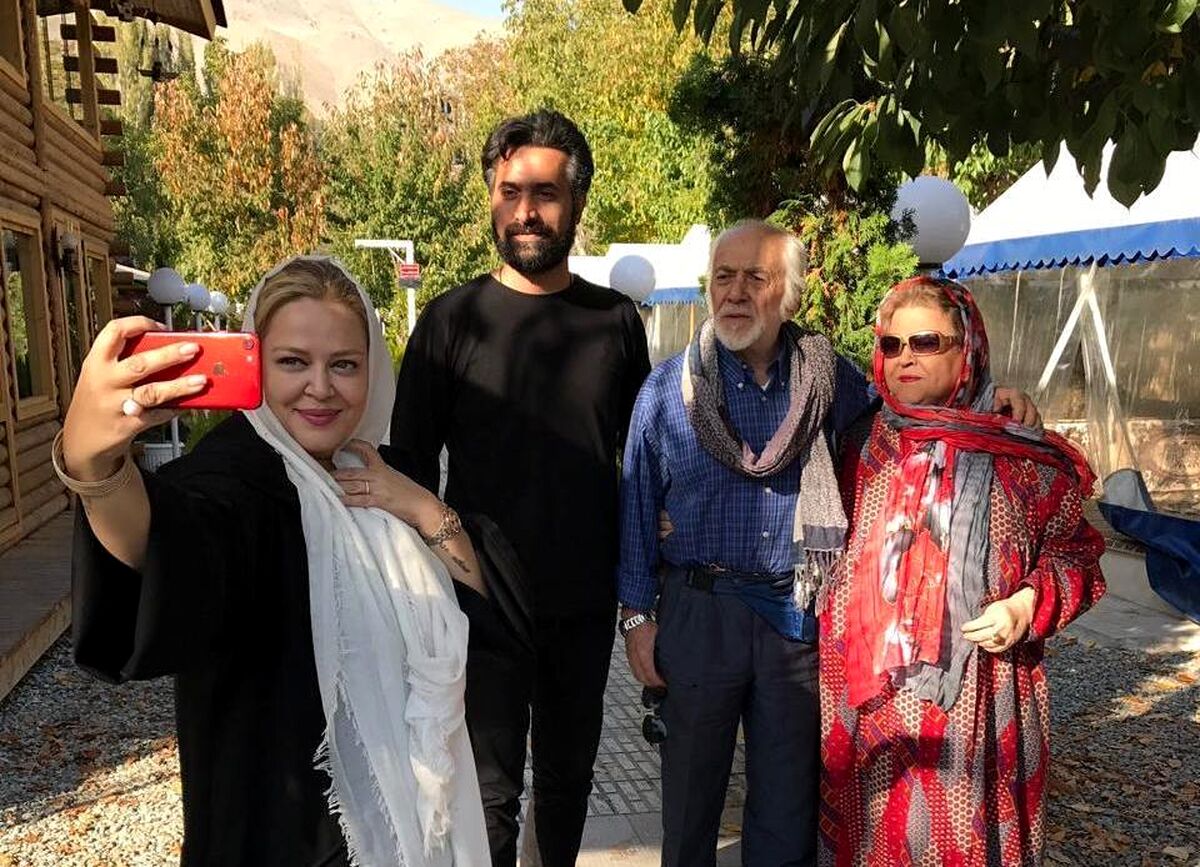 عکس جدید بهاره رهنما در کنار همسر و فرزندش