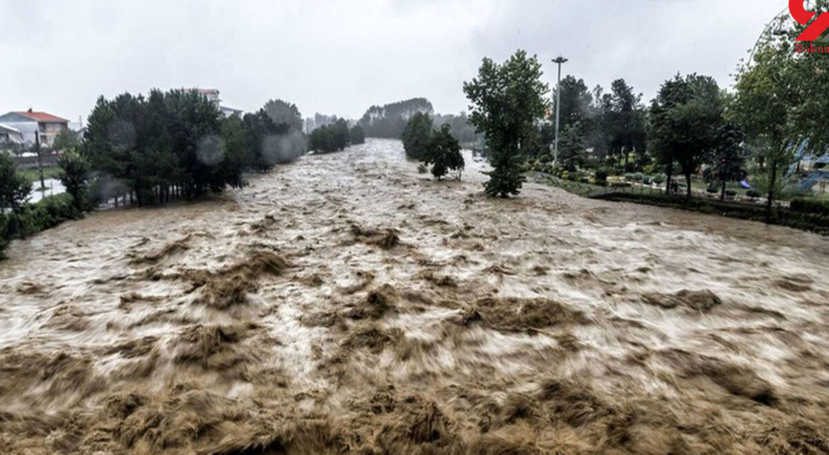 سیل کارگر شرکت گاز پارسیان را با خود برد