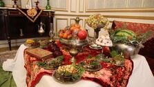تزئین سفره شب یلدا + عکس