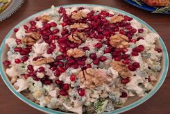 یک سالاد خوشمزه و مهیج برای شب یلدا + مواد لازم
