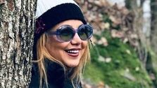 عکس بهنوش بختیاری با تیپ دانشجویی+عکس