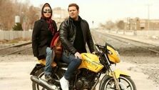 موتور سواری بهنوش بختیاری بعد از فیلمبرداری لو رفت!