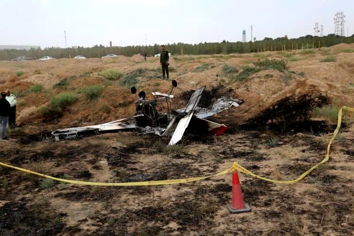جزئیات حادثه سقوط هواپیمای آموزشی در فرودگاه پیام کرج