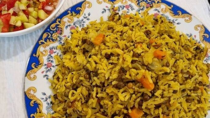 طرز تهیه دمپختک شیرازی، پلو مخلوط معطر و خوشمزه + مواد لازم