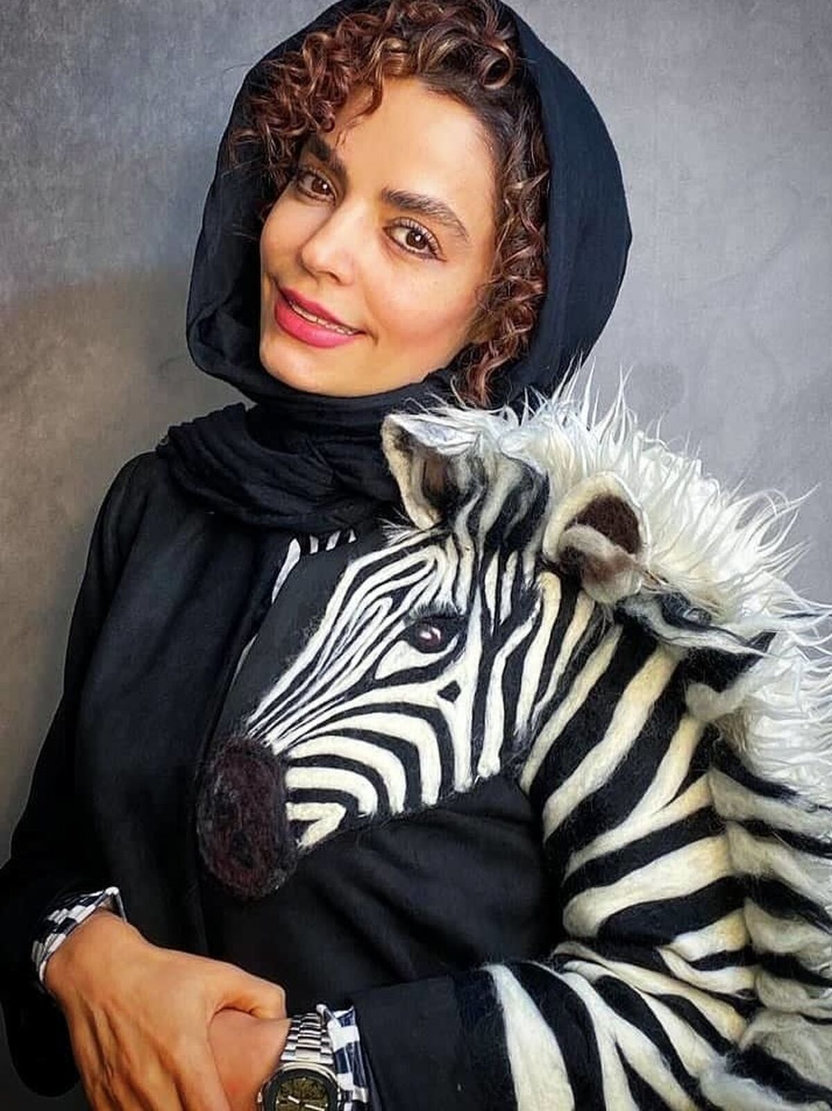 لباس گورخری سپیده خداوردی
