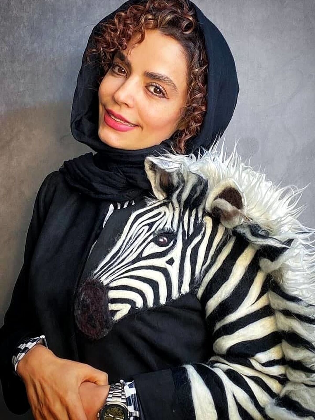لباس گورخری سپیده خداوردی
