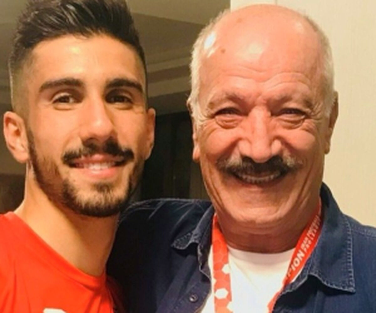 تصویر خداحافظی تلخ نوه سعید راد با پدربزرگش
