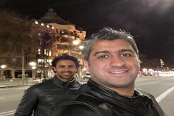 تصاویر دیده نشده از فرزاد مجیدی و دخترش درسا