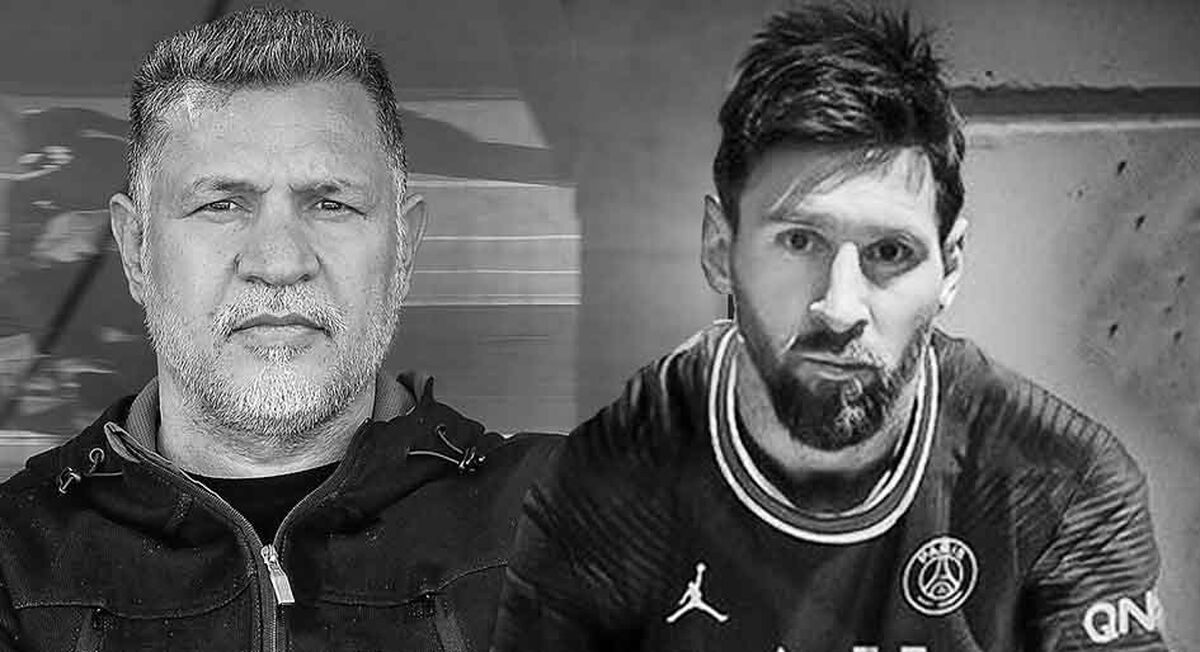 واکنش شیک علی دایی به عبور لیونل مسی از او