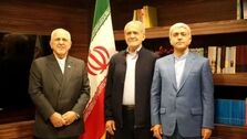 پیام تبریک ویژه ظریف به علی طیب نیا + عکس