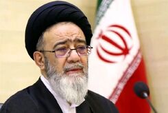 لحظه تماس آیت‌الله آل‌هاشم با وزیر نیرو بعد از سانحه + فیلم