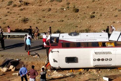 علل دو حادثه اتوبوس خبرنگاران و سربازان فاش شد +جزئیات کامل