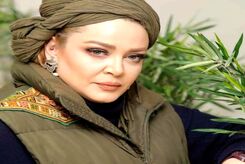 بهاره رهنما با آرایش تند به شاه چراغ رفت