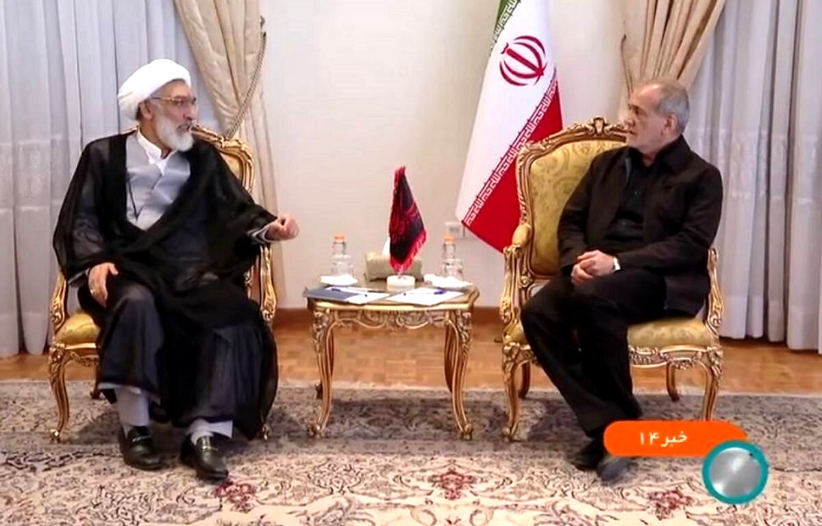 قدردانی پزشکیان از این رقیب انتخابات + فیلم