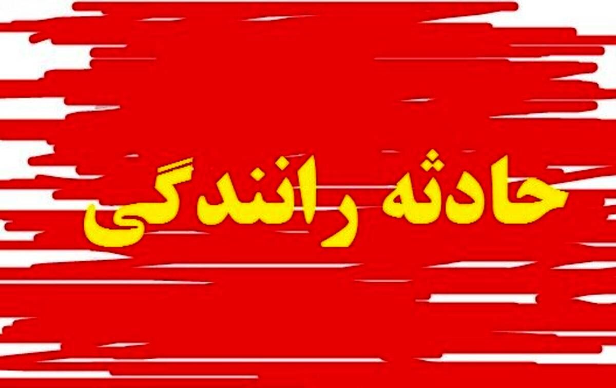 تصادف و واژگونی هولناک روی پل کالج تهران