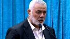 جملات منتشر نشده اسماعیل هنیه در دیدار با رهبر انقلاب + فیلم