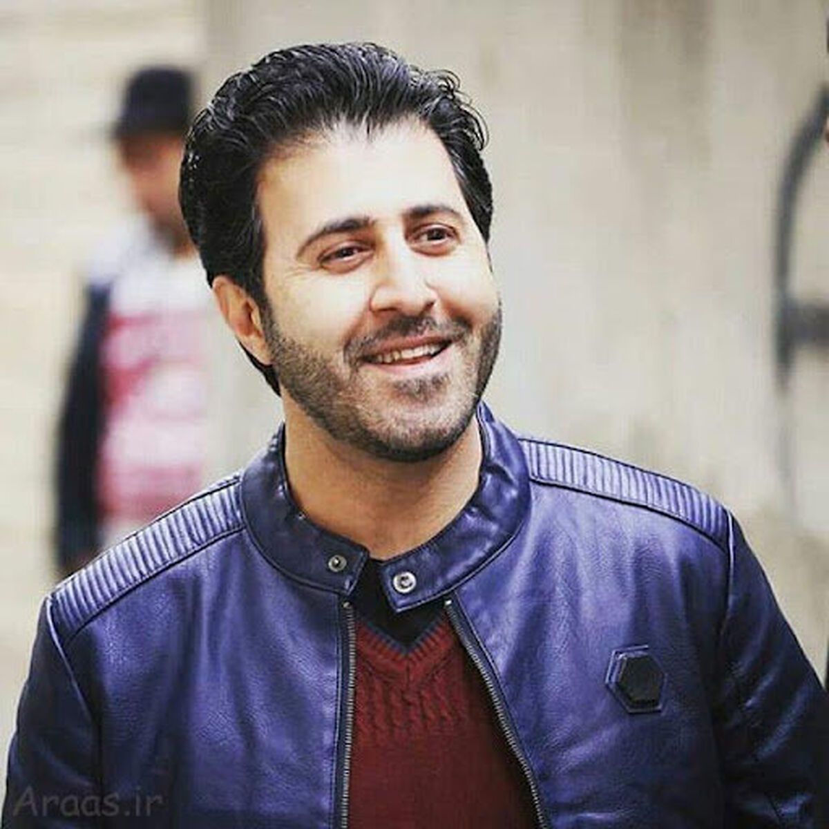 عکس زیرخاکی از هومن حاجی عبداللهی به وقت جوانی
