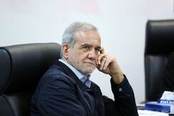 تصاویر پزشکیان و فرماندهان اقتصادی اش