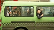 واژگونی هولناک یک سرویس مدرسه با ۱۲ مصدوم