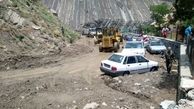 هشدار باران سنگ در جاده‌های شمال
