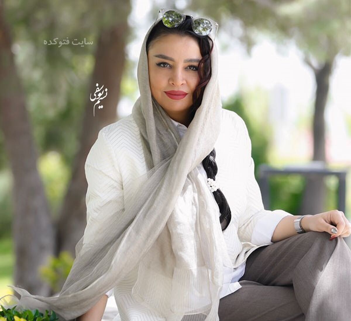 عاشقانه های مه لقا باقری و همسرش در خیابان جنجال به پا کرد + فیلم