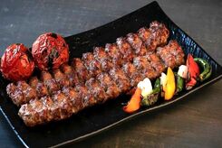 طرز تهیه کباب کوبیده با دل مرغ + مواد لازم