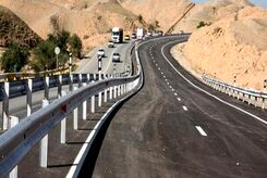 راه ارتباطی هشتگرد - طالقان بسته شد