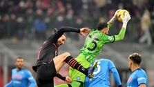 میلان 0-ناپولی 1؛ جشن تولدِ روسونری خراب شد