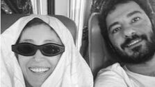 عکس عاشقانه و خفن فرشته حسینی در کنار نوید محمدزاده+عکس