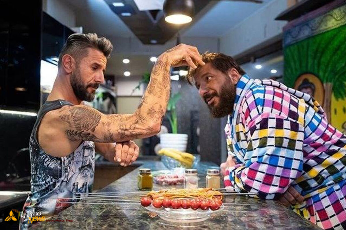 هنرنمایی امیر جعفری و امین حیایی در آمریکا با آهنگ تتلو! +فیلم