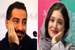 فیلم جنجالی/نوید محمدزاده عاشقانه دست فرشته حسینی را ناز می‌کند!+فیلم