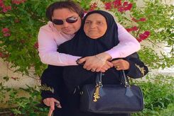 عاشقانه‌های شهرام قائدی و مادرش +تصاویر دونفره