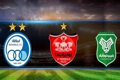 فقط استقلال، پرسپولیس و خیبر خرم‌آباد