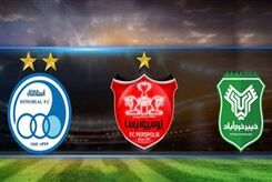 فقط استقلال، پرسپولیس و خیبر خرم‌آباد