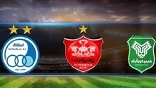 فقط استقلال، پرسپولیس و خیبر خرم‌آباد