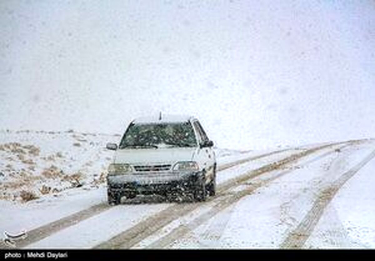 بارش برف و باران ۴ روزه در ۲۳ استان