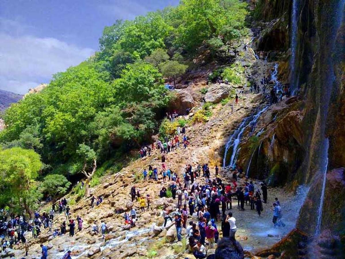 آبشار بیشه لرستان، گنجینه‌ای دیدنی در دل جنگل‌های بلوط