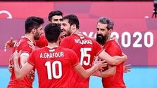 پیروزی یک طرفه والیبال ایران مقابل ونزوئلا